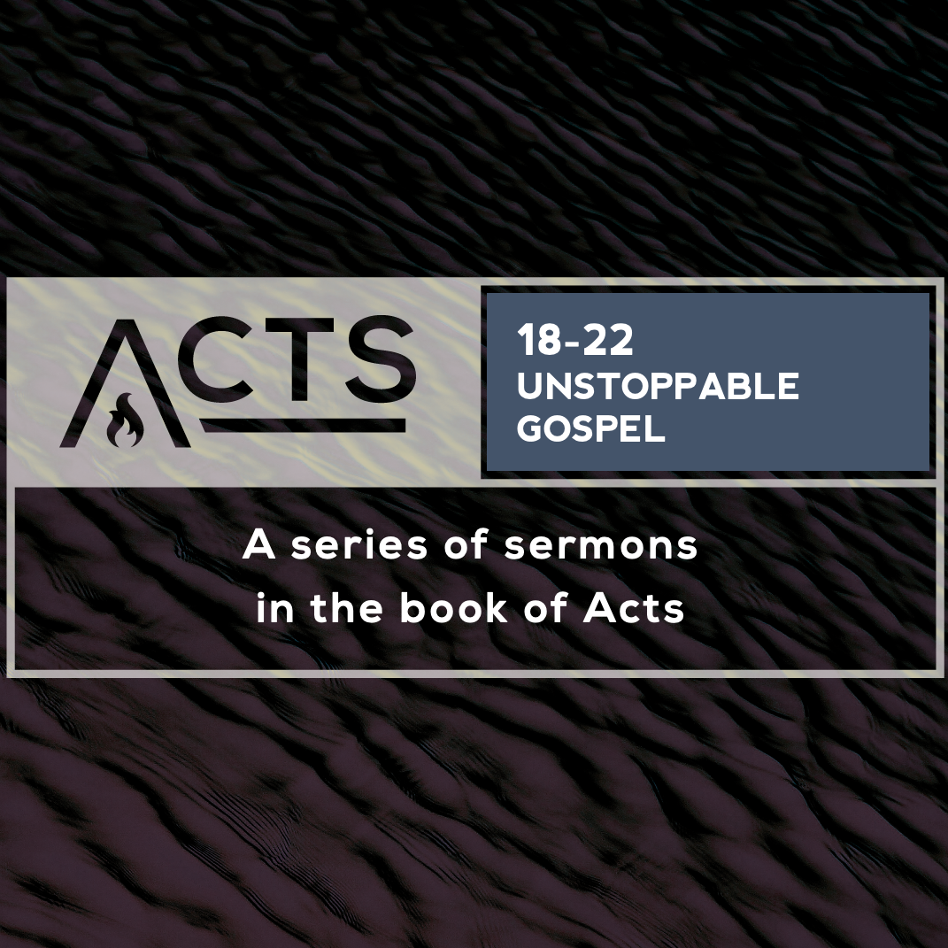 You are currently viewing Acts 18:1-17 – Genuine Gospel Unity